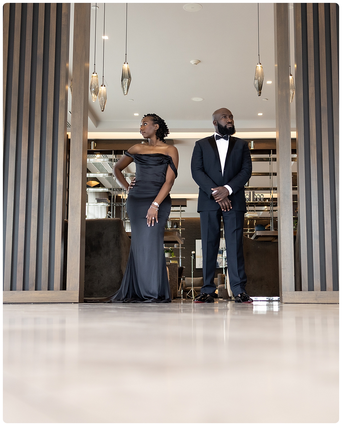Engagement photoshoot at the Envue, Autograph Collection